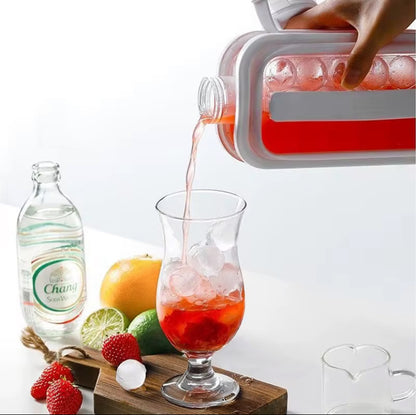 Bouteille à Glaçons Isotherme - Eau Fraîche 24h