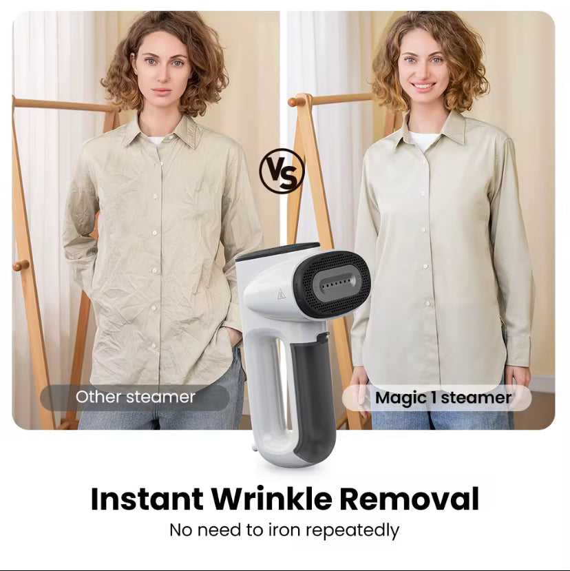 Défroisseur Vapeur Vertical Portable - Repassage Sans Planche