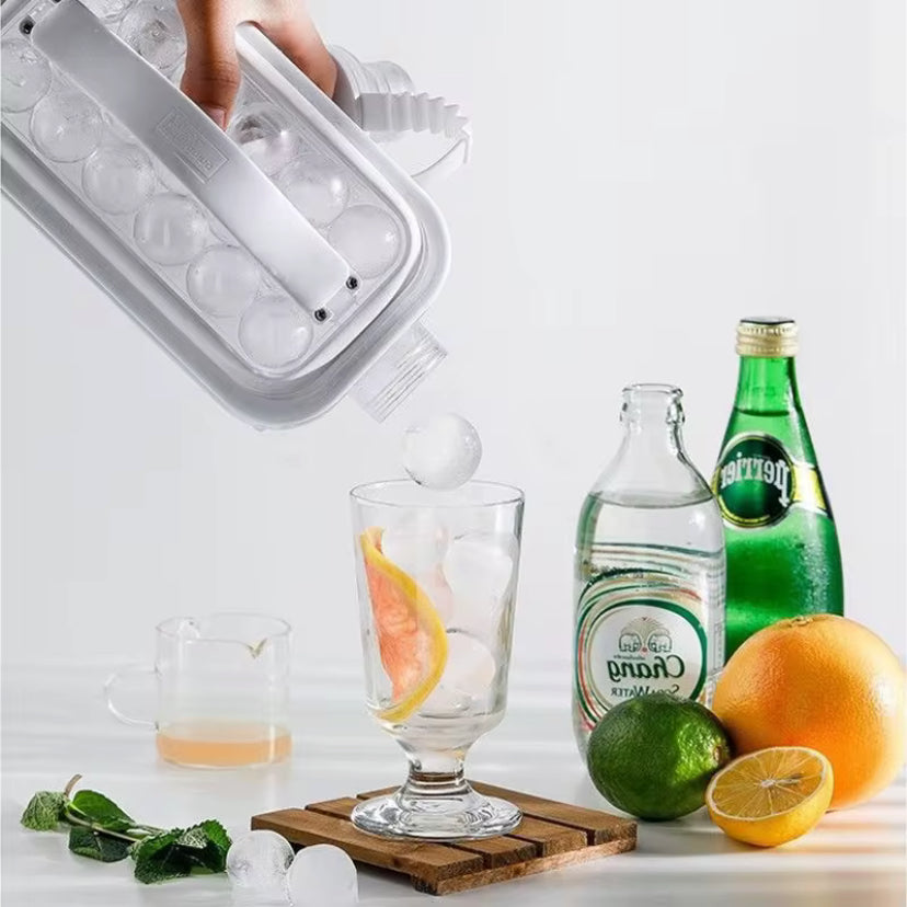 Bouteille à Glaçons Isotherme - Eau Fraîche 24h