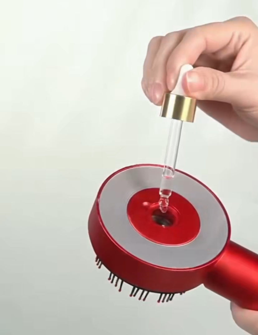 Brosse Massage Cheveux Électrique Waterproof - Cuir Chevelu Relaxant