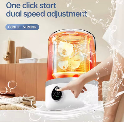 Mini Machine à Laver Électrique Portable - Lave-Linge Compact